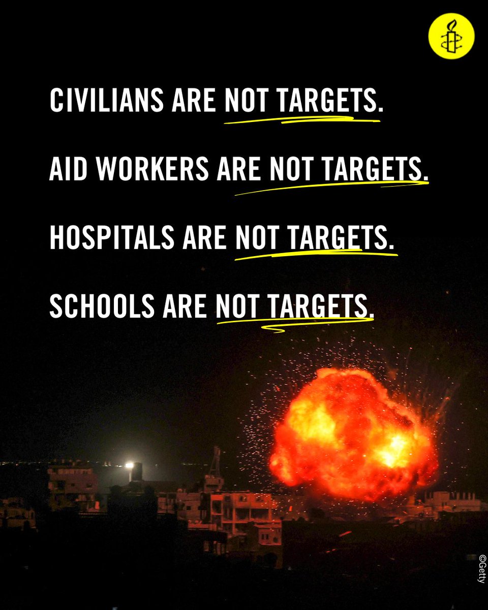 There is nowhere safe in Gaza. An immediate and sustained ceasefire by all parties is the only effective way to put an end to all this suffering and loss.