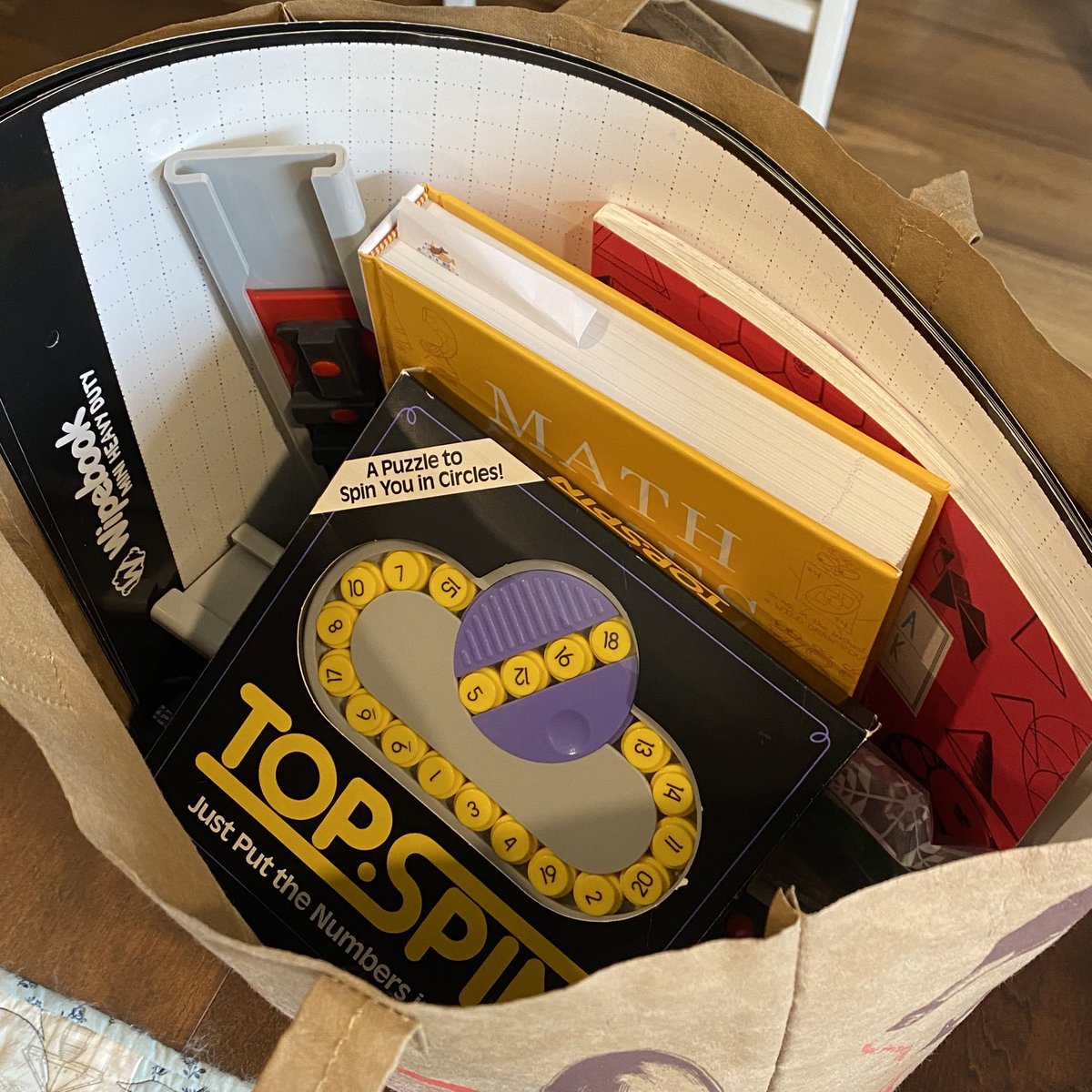 Erick Lee HRCE Math (@theericklee) on Twitter photo Packed up some materials for this evenings <a href="/NSMathCircles/">NS Math Circles</a> session! Looking forward to exploring some “twists and turns” with #mathart, puzzles and games. #ITeachMath Packed up some materials for this evenings <a href="/NSMathCircles/">NS Math Circles</a> session! Looking forward to exploring some “twists and turns” with #mathart, puzzles and games. #ITeachMath