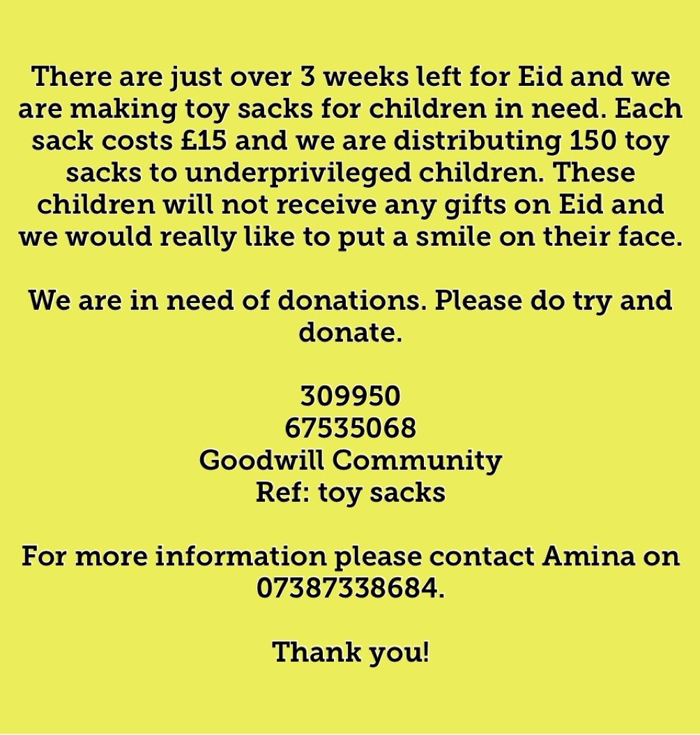 goodwcommunity's tweet photo. Please share. Less than 3 weeks to go! https://t.co/68j3cObrMP
