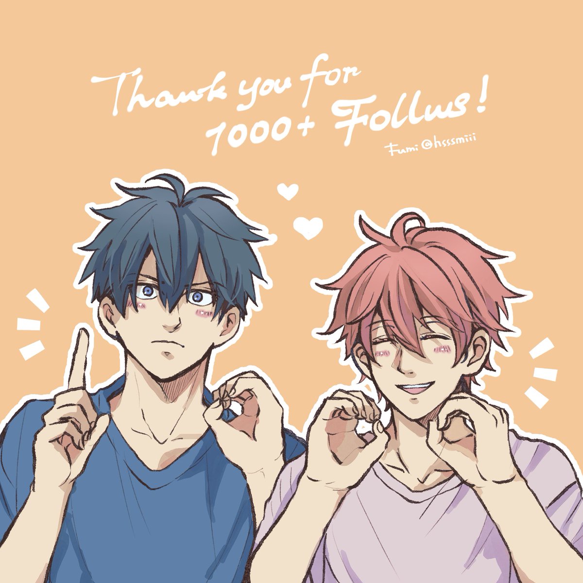 1000フォローありがとうございます🙇‍♀️
これからもよろしくお願い致します！