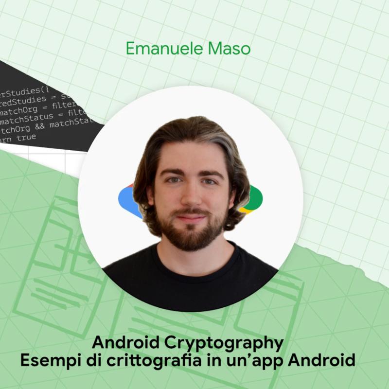 See you in Treviso next week!

I will talk about cryptography on Android and provide some examples.

Many thanks to @gdgvenezia and @BitrockIT for putting on this event! ❤️