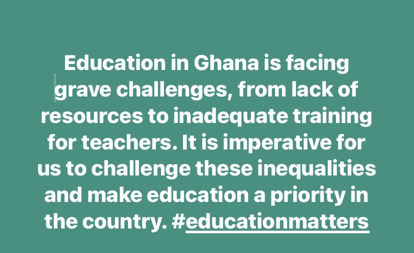 How long should we wait for education to finally collapse before we take action? Let's prioritize quality education for all. #EducationForAll #GhanaEducation #InvestInEducation #FutureOfGhana