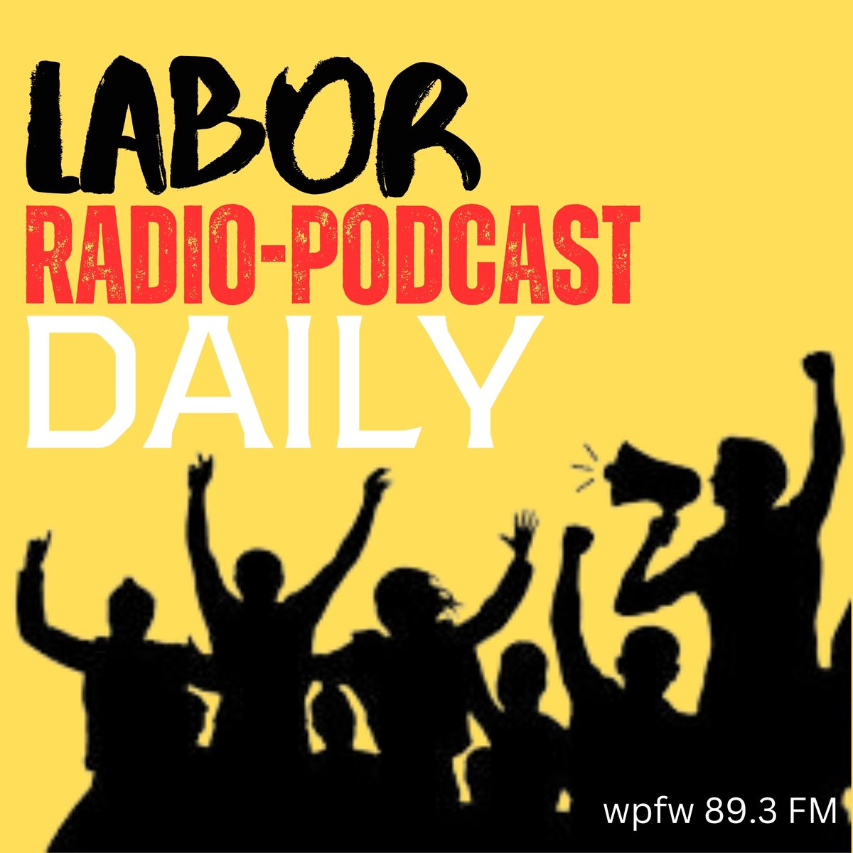 The Labor Radio Podcast DAILY goes on the air at 7:15 AM Eastern on @WPFWDC. Listen live at wpfwfm.org/radio/ Looking for more podcasts and radio shows that speak to working people about working people's issues? Visit laborradionetwork.org #1u #UnionStrong #LaborRadioPod