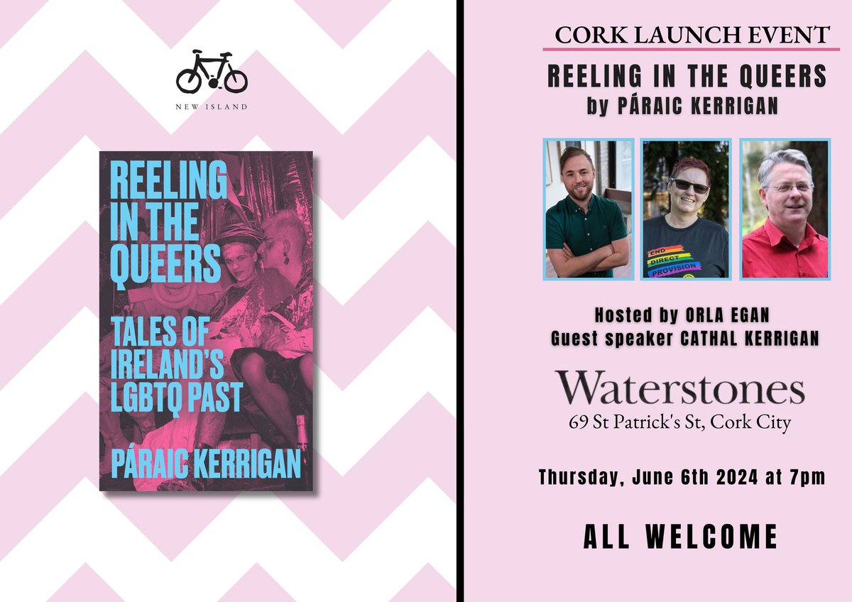 Waterstones Cork (@waterstonescrk) on Twitter photo Our June calendar is full of events starting on the 6th with the launch of #ReelingintheQueers by <a href="/ParaicKerrigan/">Páraic Kerrigan</a>. Speakers on the night will include <a href="/OrlaEgan1/">Orla Egan</a> and Cathal Kerrigan. <a href="/NewIslandBooks/">New Island Books</a> <a href="/corkcitylibrary/">Cork City Libraries</a> <a href="/quaycoop/">The Quay Co-op</a> <a href="/echolivecork/">EchoLive.ie</a> #cork #lgbtq #waterstones Our June calendar is full of events starting on the 6th with the launch of #ReelingintheQueers by <a href="/ParaicKerrigan/">Páraic Kerrigan</a>. Speakers on the night will include <a href="/OrlaEgan1/">Orla Egan</a> and Cathal Kerrigan. <a href="/NewIslandBooks/">New Island Books</a> <a href="/corkcitylibrary/">Cork City Libraries</a> <a href="/quaycoop/">The Quay Co-op</a> <a href="/echolivecork/">EchoLive.ie</a> #cork #lgbtq #waterstones