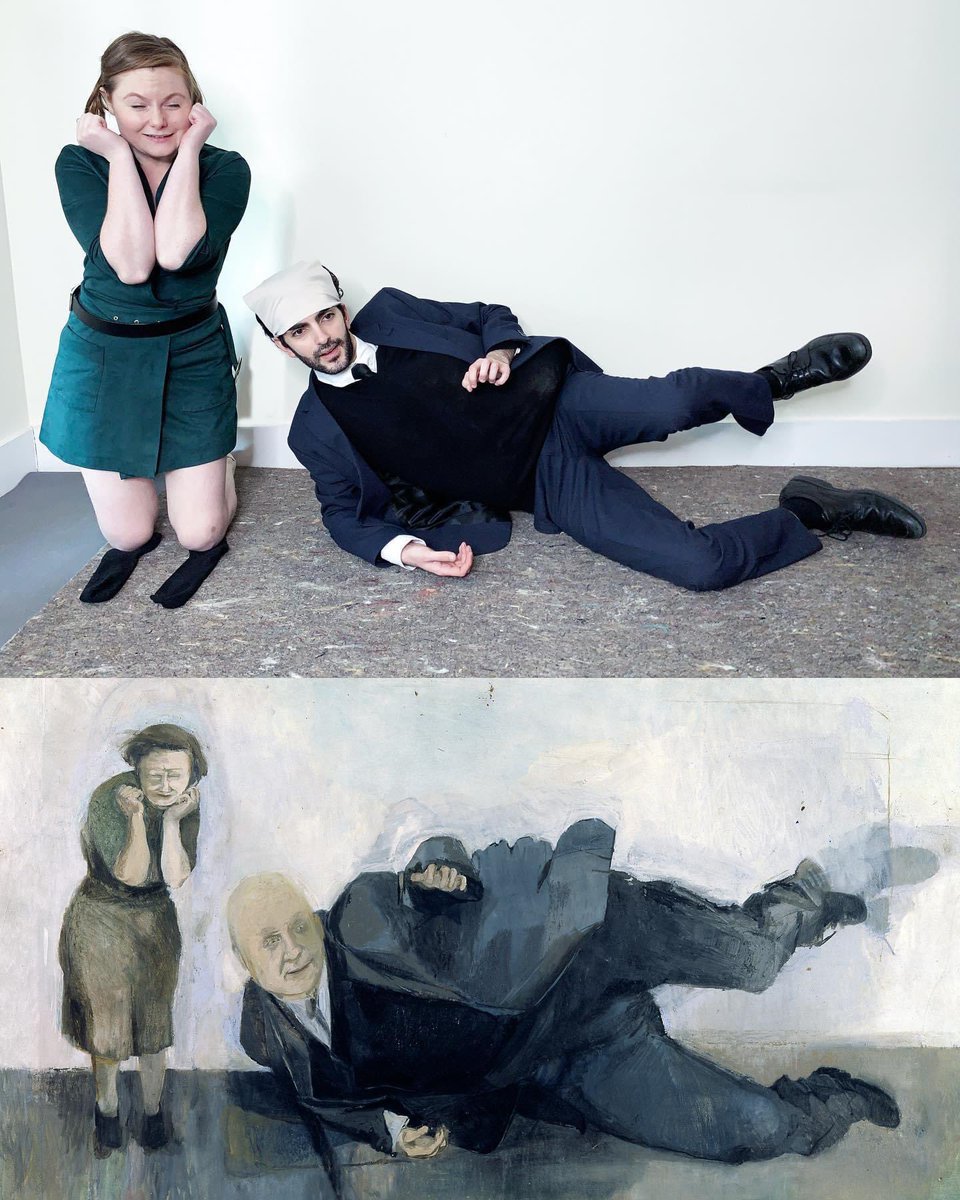 Timber!

“A Man Who Suddenly Fell Over,” 1952 by Michael Andrews 

Photo 4 years ago with @amandajanestern