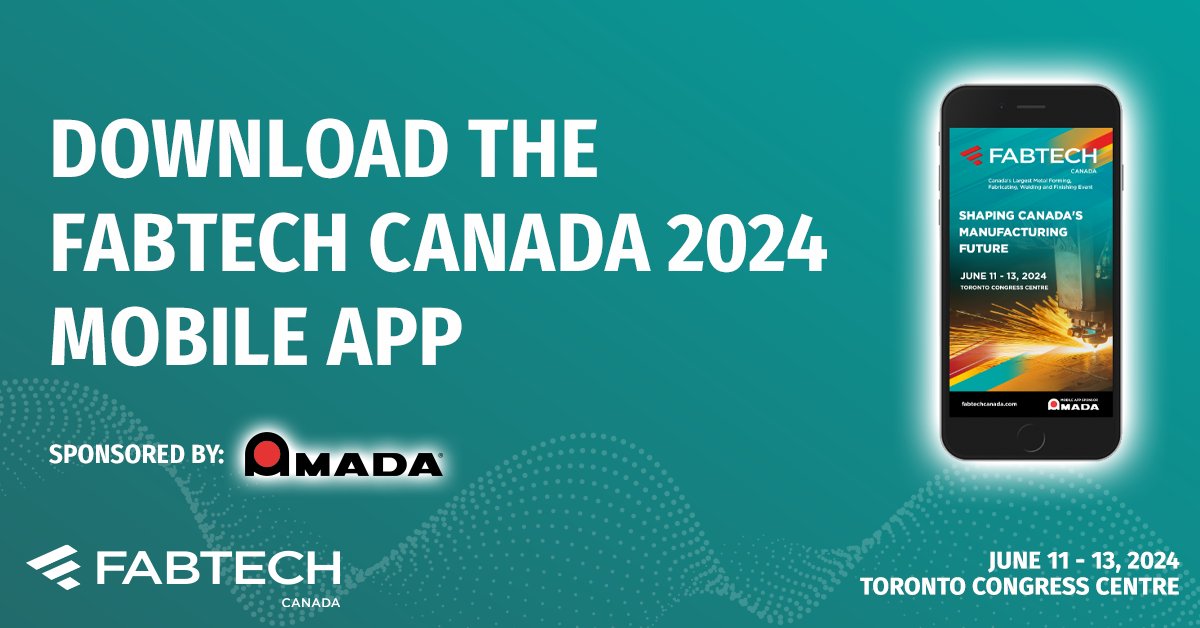 Connect with exhibitors, explore the show floor, organize your agenda, and engage with the community with the FABTECH Canada mobile app, featuring a searchable exhibitor list, agenda planner, sessions schedules, and real-time alerts. 

DOWNLOAD TODAY ➪ brnw.ch/21wKf2o