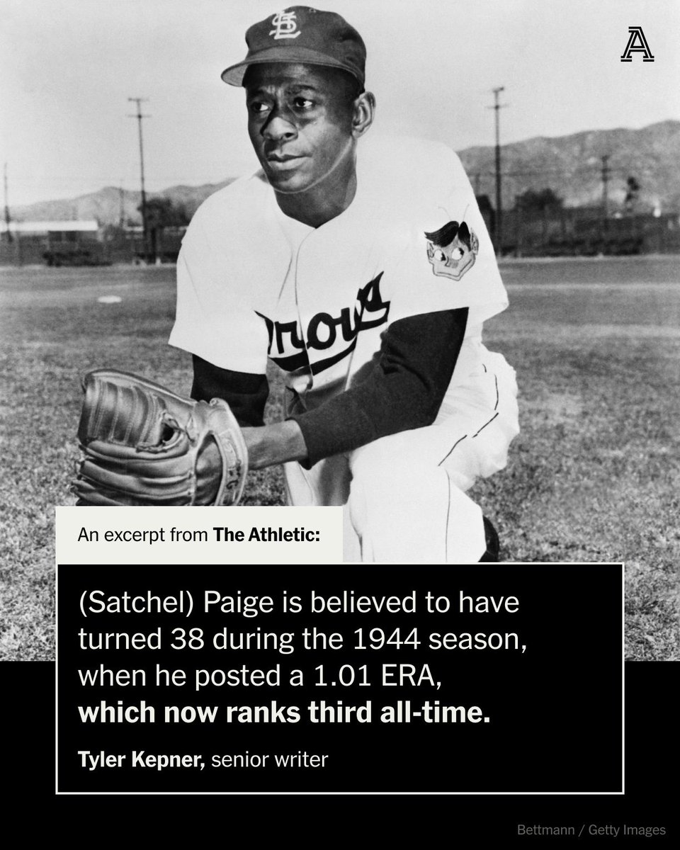 Adding the Negro League's statistics to the official MLB record will help educate baseball fans.

<a href="/tylerkepner/">Tyler Kepner</a> has nine takeaways from the flood of newly certified data, including info on the ageless Satchel Paige ⤵️
nytimes.com/athletic/55257…
