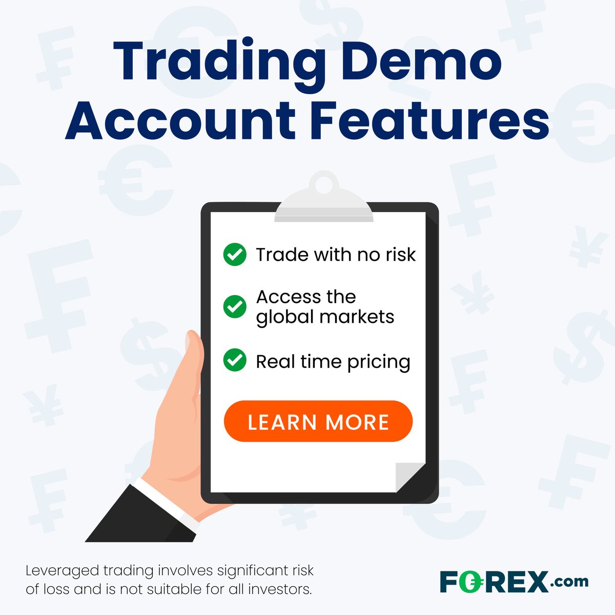 Hone your #trading skills! Dive into trading with our free demo account – complete with $50,000 virtual funds. 

It's the perfect resource to try out strategies risk-free. Tap here to get started: bit.ly/3UCJfh6