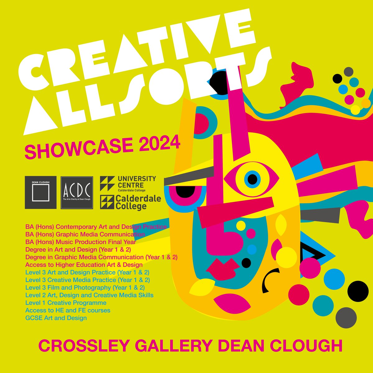 The countdown has begun! ⏳

Next Wednesday we will be opening the Creative Allsorts Art Showcase to the public, an 11 day showcase of our students' artistic work that will be exhibited at @deanclough's Crossley Gallery🙌

Want to visit? facebook.com/events/8125822…