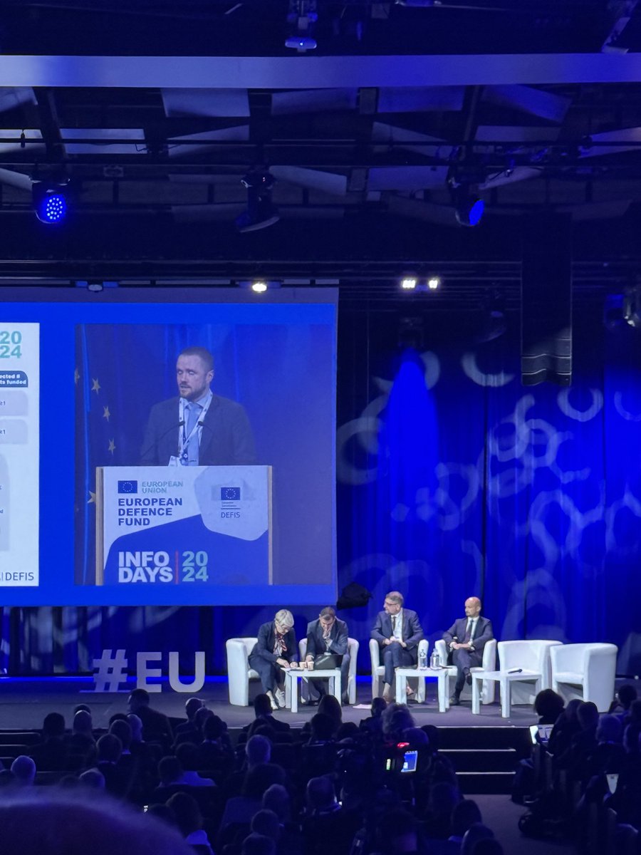 Valerius_G's tweet photo. The European Defense Fund (EDF) 2024 event!

I participated in the European Commission  Information Day and Networking Event for the EDF 2024 Calls for Proposals. Very informative and interesting for future R&amp;D support https://t.co/FAKEbKOASL