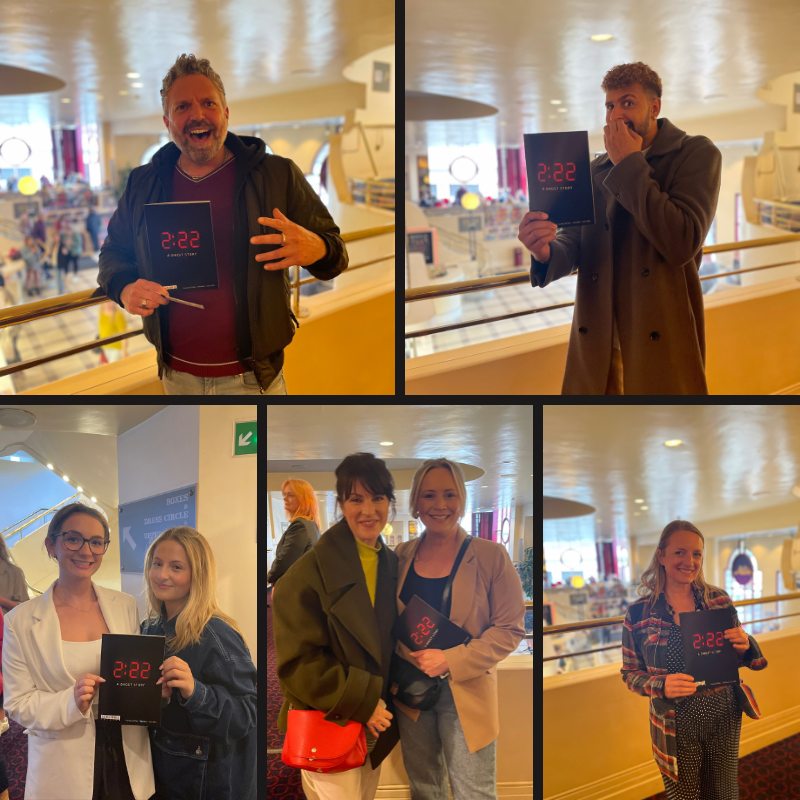 Great to see some well-known faces ready to be scared at the opening of 2:22 A Ghost Story at the #alhambratheatrebradford last night.😱 Make sure you've got your tickets for this edge-of-your-seat thriller in town until Sat (1 June). sbee.link/6xg4ntceyf #222aghoststory