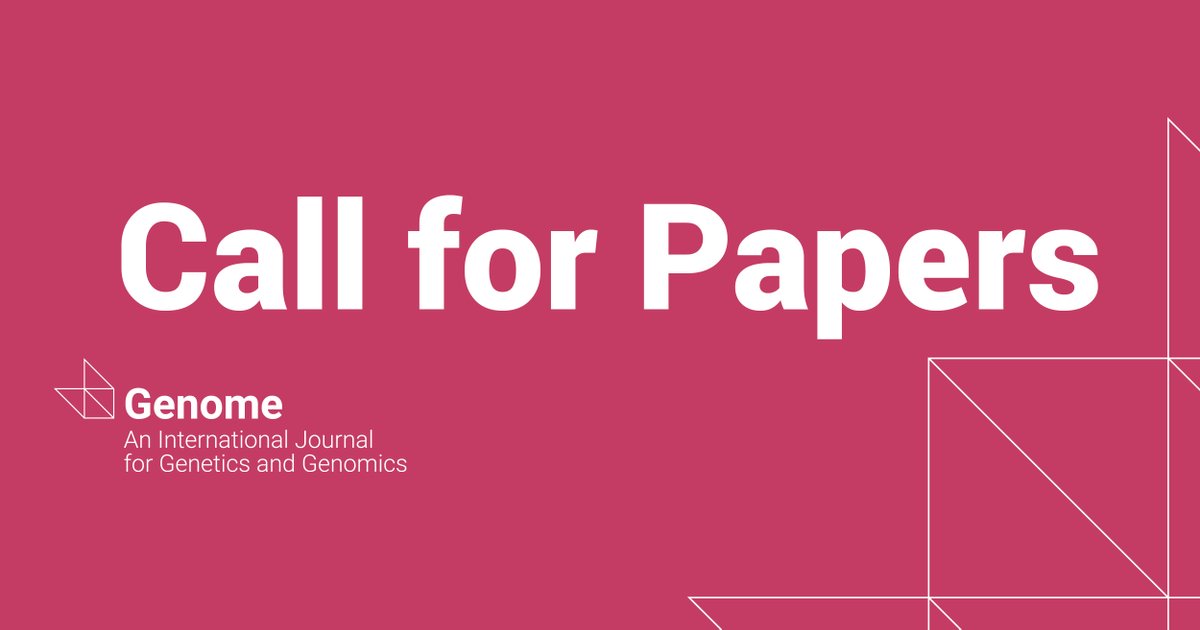 📣 Canada's #PlantBiotechnology landscape is evolving rapidly. @GenomeJournal invites you to contribute to a collection covering scientific advancements, regulatory challenges, and societal impacts. How to submit: ow.ly/CprT50REyN5 #CSEE2024 @CSEE_SCEEmtgs