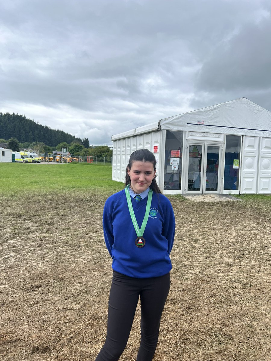 🥉 yn yr unawd Llinynnau. Llongyfarchiadau mawr Mabli Lloyd <a href="/YsgolYstalyfera/">Ystalyfera - Bro Dur</a>