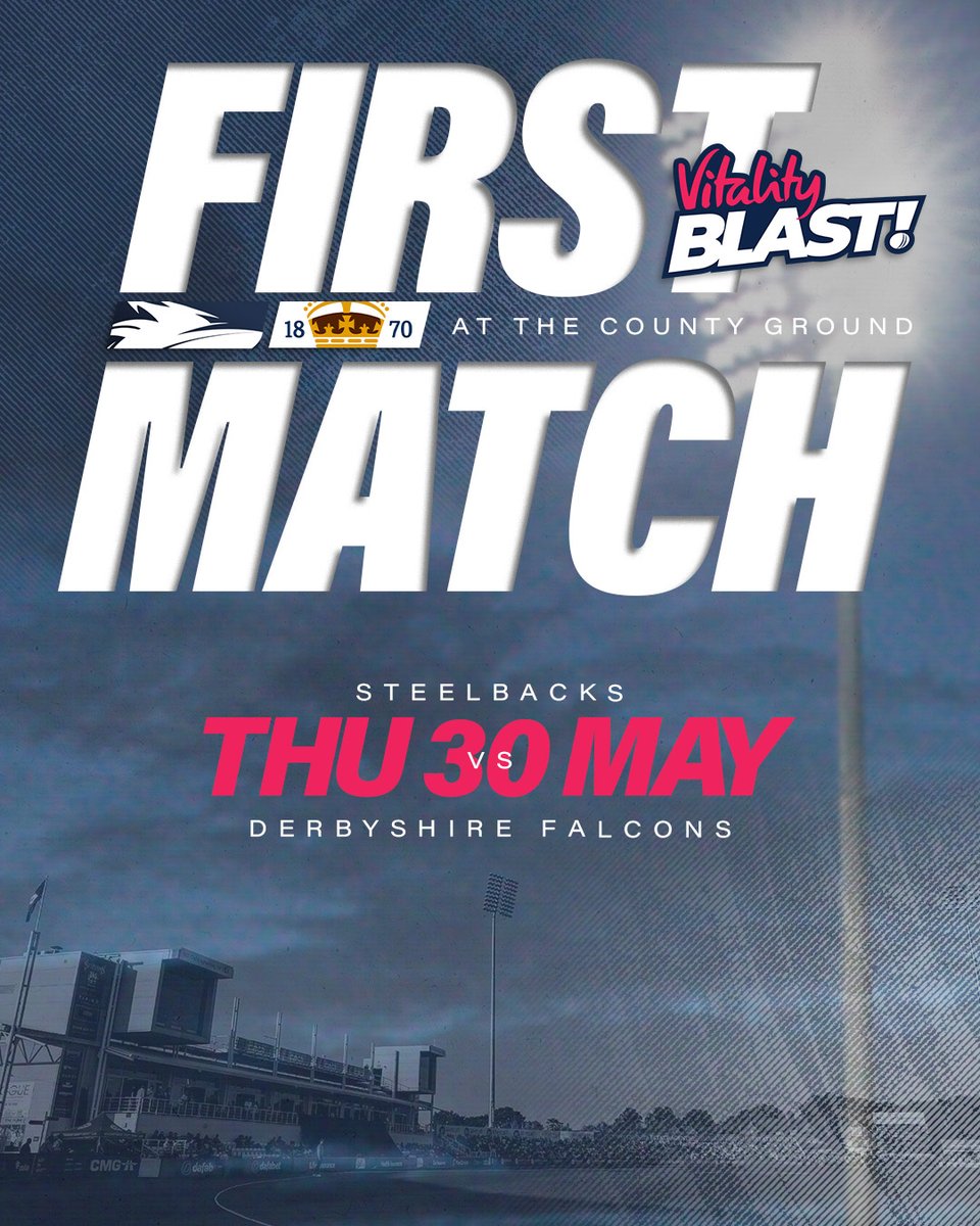 First up. 🛡️ Be there tomorrow night 👉 nccc.co.uk/blast