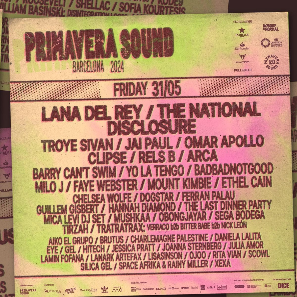 karimggg_'s tweet photo. Vendo entrada Primavera Sound⚠️⚠️⚠️

Viernes 31
140€ https://t.co/PHCEWUmoDd