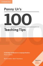 Welcome to tip #3 from Penny Ur's '100 Tips for Language Teachers'! 🌟 

Today's tip: Give an advance overview. This is key for keeping teenage groups on track. 

Find out why this is so important! 👇 #LanguageLearningTips
