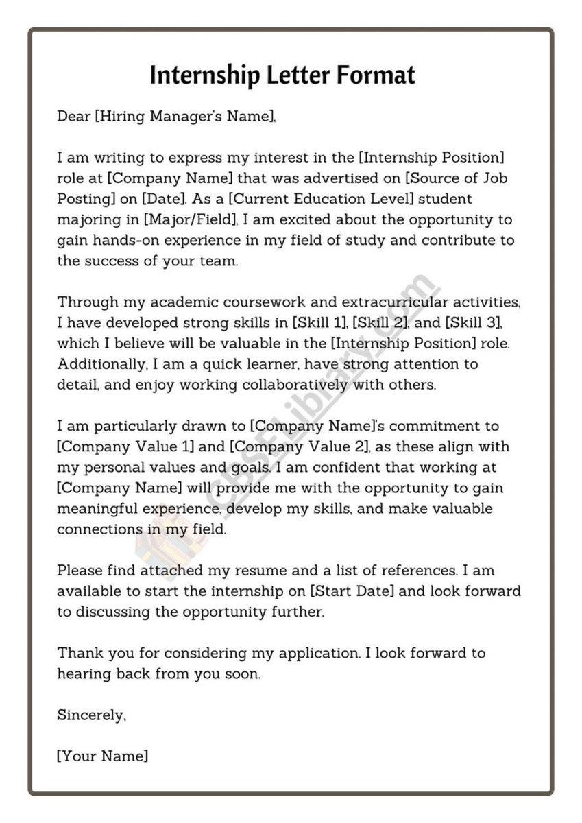ezekiel_aleke's tweet image. Dear Data Analyst!
If you’re looking for an internship position.
Use this letter.
Repost for others❤️