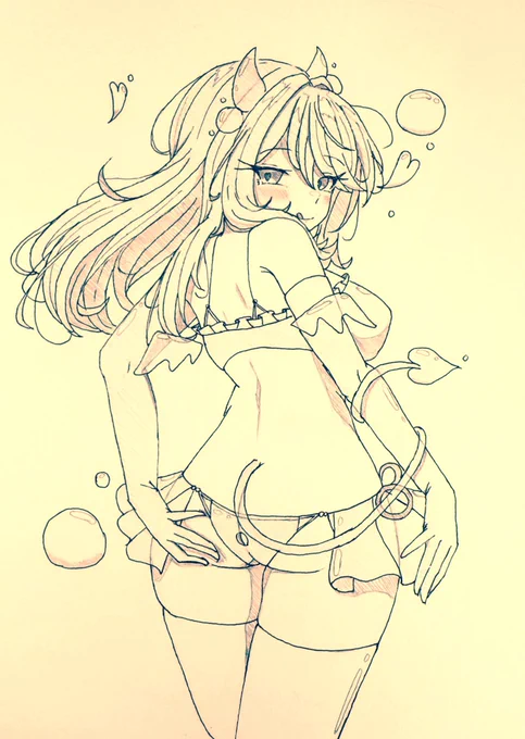 skebでよその子描かせていただきました!ご依頼ありがとうございました～ 