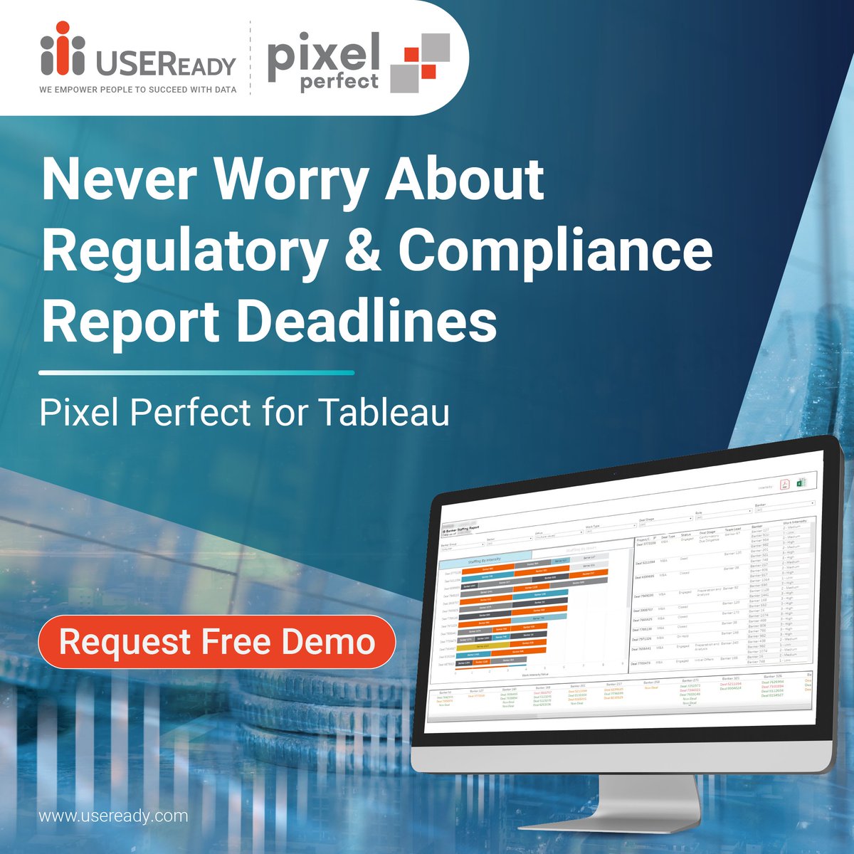 Pixel Perfect empowers world’s top banking and finance institutions by automating creation and distribution of regulatory and compliance reports at 70% lower costs.–  hubs.ly/Q02yNkJJ0
#PixelPerfect #Reporting #Banking #Finannce #Insurance #RegulatoryCompliance #PrintReady