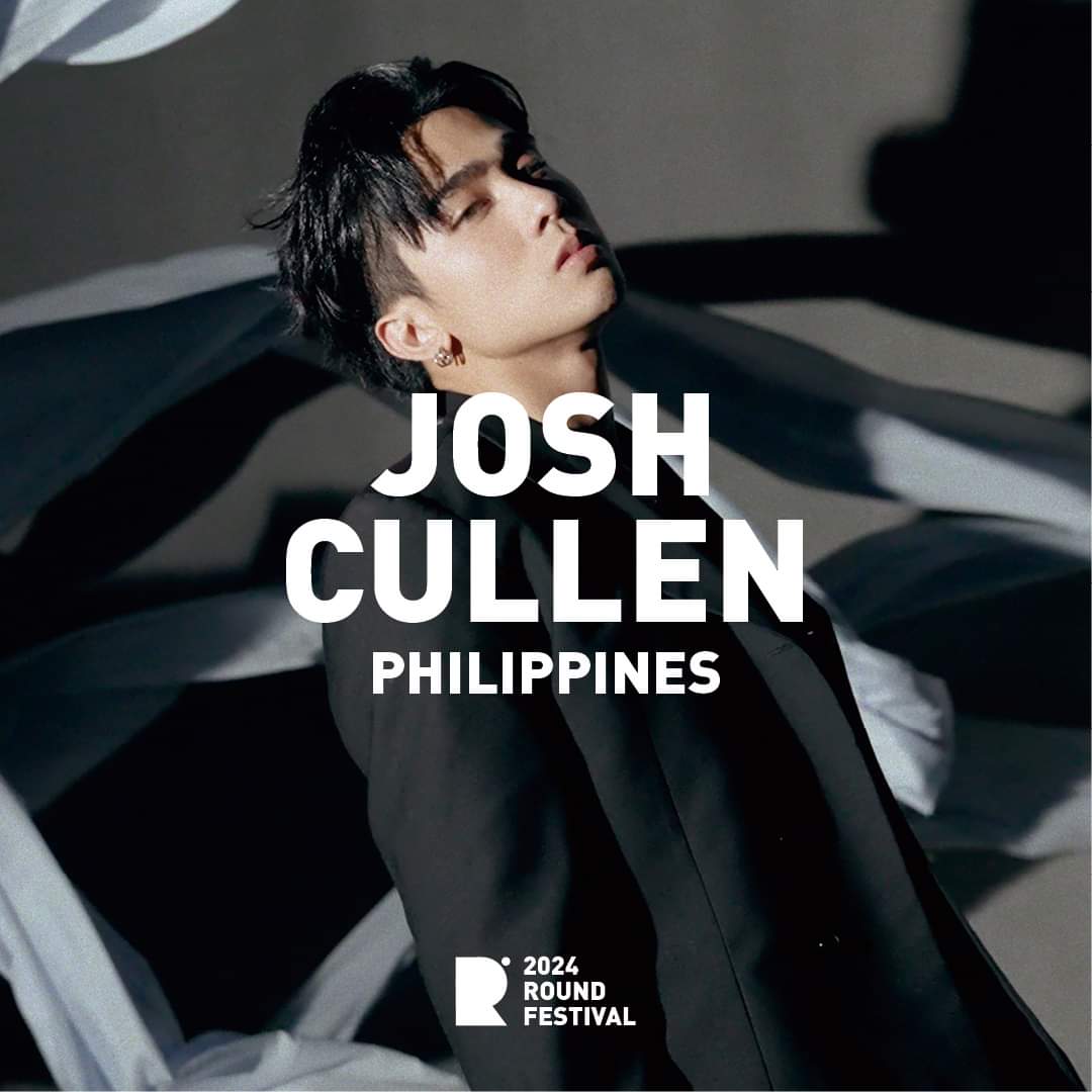 Josh Cullen for Round Festival 2024 as 🇵🇭 Representative

This year, he will be performing a collaborative stage with a Korean artist 🤩

You make us proud everyday 🥰

#JOSHCULLEN @JoshCullen_s