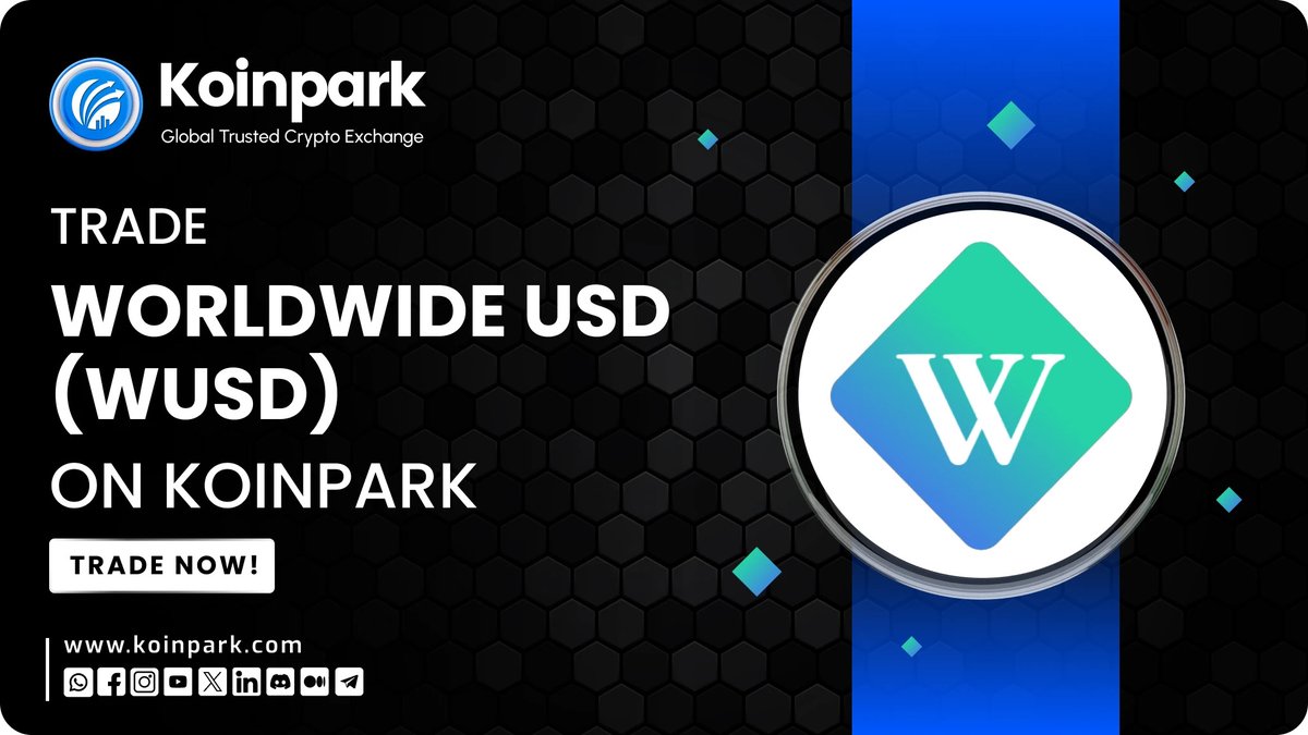 #WUSD - Powered by the Worldwide Stablecoin Payment Network (WSPN). 💎

🔹 WUSD is a fiat-collateralized #stablecoin pegged to the USD.
🔹 #Blockchain tech ensures trustless #globalpayments.
🔹 Stable, transparent, and efficient, WUSD is your go-to for #securetransactions.