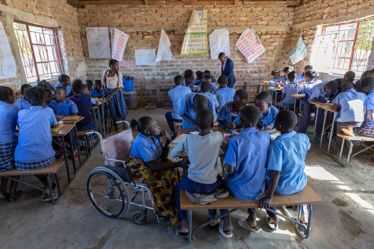Sightsavers's tweet photo. It's bigger than the classroom. 🌍 

It's about #EqualRights for every child's journey – learning, thriving, and feeling pure joy. 

Learn more: https://t.co/BSMCXkiPY9 https://t.co/JxZpwrjBuu
