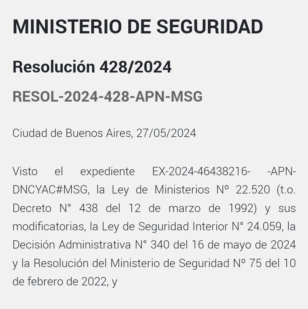 E_Procesal's tweet photo. OSINT: nueva normativa 

Se publicó en el BO de hoy una nueva normativa sobre investigación en fuentes abiertas y ciber patrullaje.
Se puede leer acá 
👇
https://t.co/4x1cQROa6V https://t.co/BYIcoufXPo