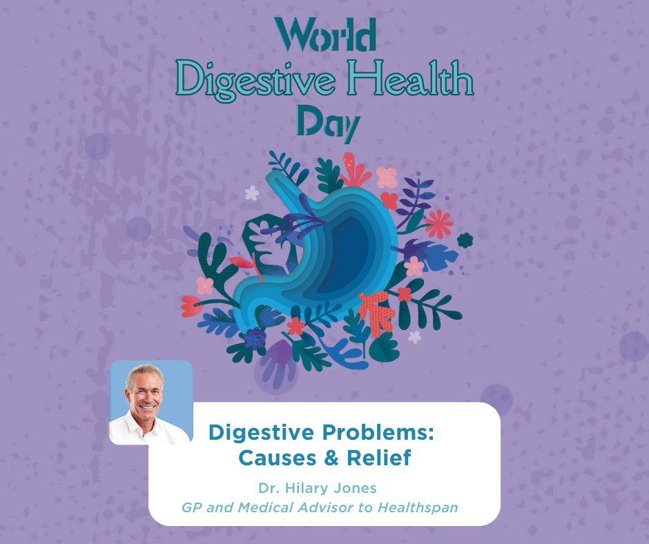 It's #WorldDigestiveHealthDay🌍 Today @DrHilaryJones shares the surprising causes and solutions to heartburn, reflux & indigestion. Click the link in below to learn how to finally ditch the discomfort and achieve a happier gut! ✨ healthspan.co.uk/advice/body/he… #GutHealth #Healthspan