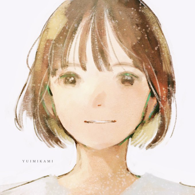 「bob cut smile」 illustration images(Latest)