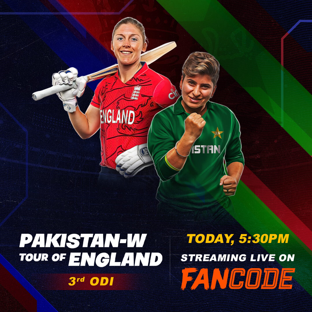 England claimed victory in the first match, with the second being abandoned. Now, this final game serves as the series decider. Catch the 3rd ODI live on FanCode 👉 bit.ly/ENGvsPAK-3rdODI . . #ENGvPAK #FanCode