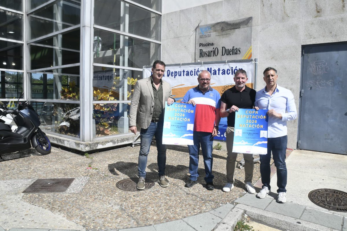 O vicepresidente segundo e deputado de Deportes, César Fernández, participou esta mañá no Pavillón de Os Remedios na presentación do 52º Torneo Pedro Escudero e da Copa Deputación de Natación depourense.gal/index.php/actu…