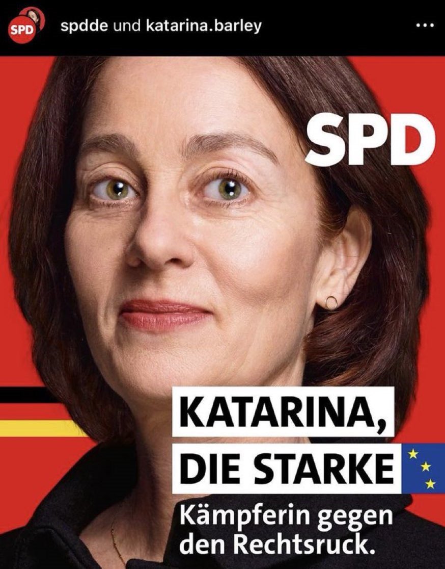 Klasse Idee von der @spdde jetzt eine Assoziation zur Kaiserin von Russland zu schaffen. So bleibt sich die SPD immerhin treu 👍🏽 Freue mich auf den nächsten Wahlkampf mit diesem grandiosen Kampagnenteam!