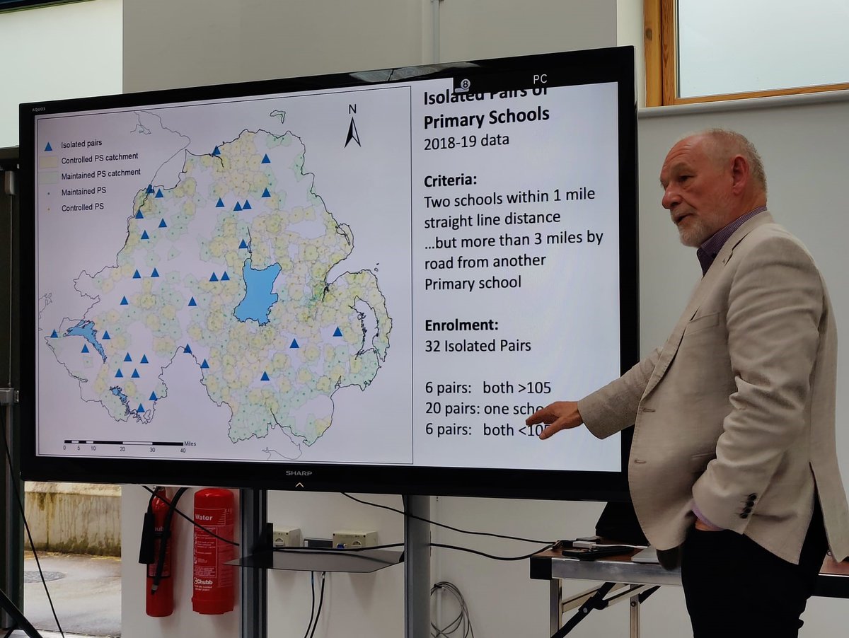 'Isolated Pairs’ of Schools Research Launched.
Northern Ireland is considered to have too many small and unsustainable schools according to the Education Authority (EA).
Read more here:
ief.org.uk/2024/05/29/iso…