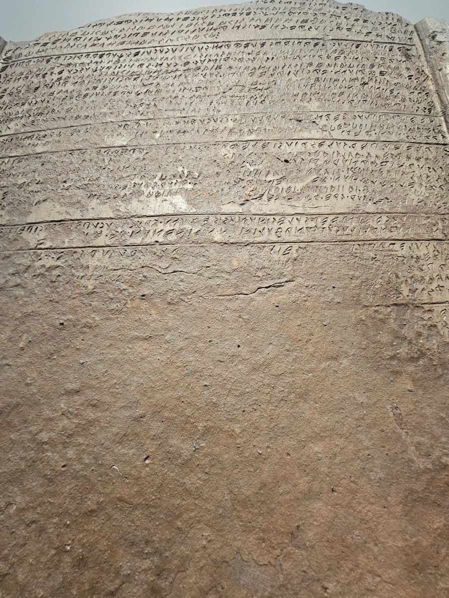 PaulFound17's tweet image. The #Etruscan language is preserved in about 10000 short texts. Here's one of them, an Etruscan Ritual Calendar from the 5th century BC #AltesMuseum #Berlin