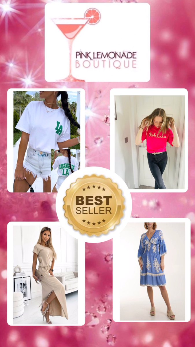 💕🔥Shop May’s best sellers, on trend t-shirts, beautiful Italian made dresses and maxi dresses🔥💕

pinklemonadeboutiqueuk.com 

#Bestseller #mostwanted #ontrend #fashion #musthaves #dontmissout #shopsmall #shopindie