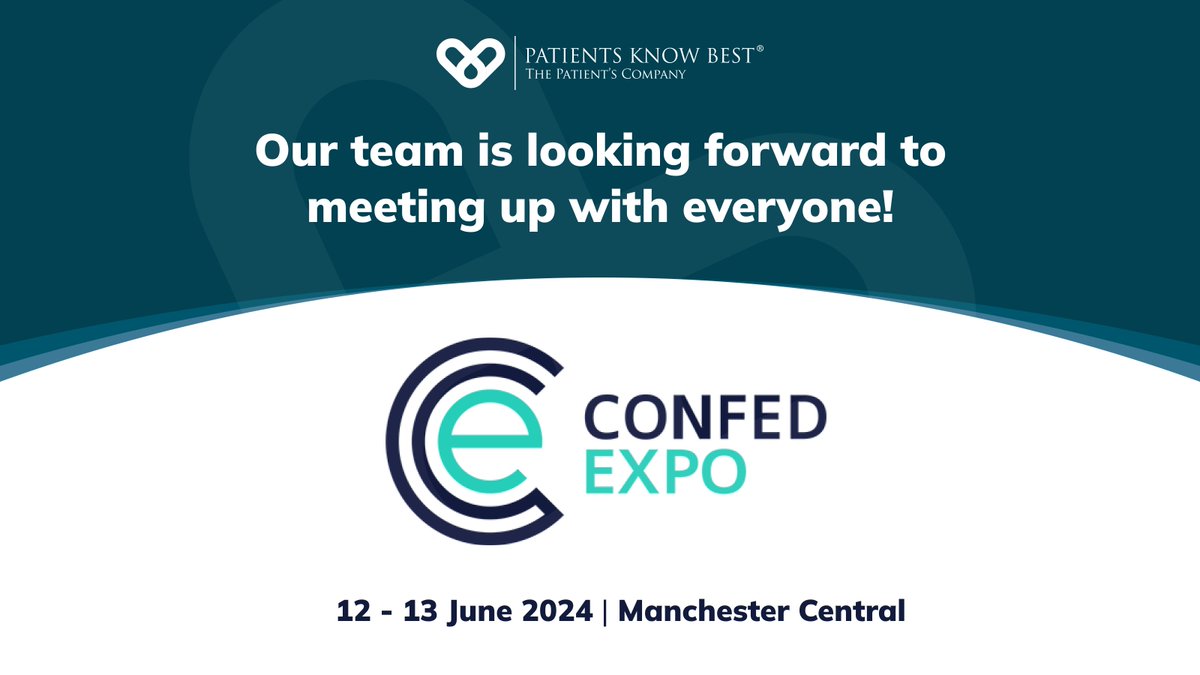 Just two weeks til #ConfedExpo, one of the year's big healthcare gatherings! It's a fantastic opportunity to catch up on the latest innovations, sector news and network. If you're attending, do drop a DM to catch up with our team there @PkbTom @PKBZak #PersonalHealthRecord