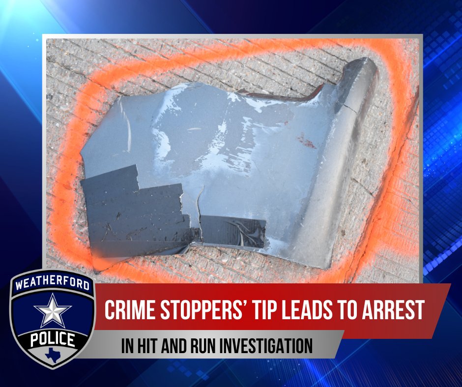 WeatherfordTX PD tweet media