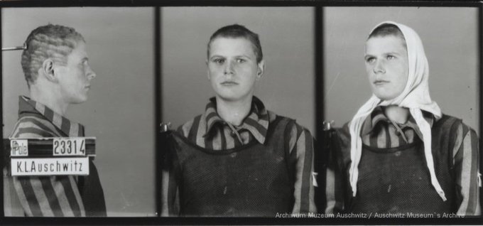 29 May 1924 | A Polish woman, Anna Gertruda Kantor, was born in Katowice. In #Auschwitz from 30 October 1942. No. 23314 She perished in the camp on 4 March 1943.