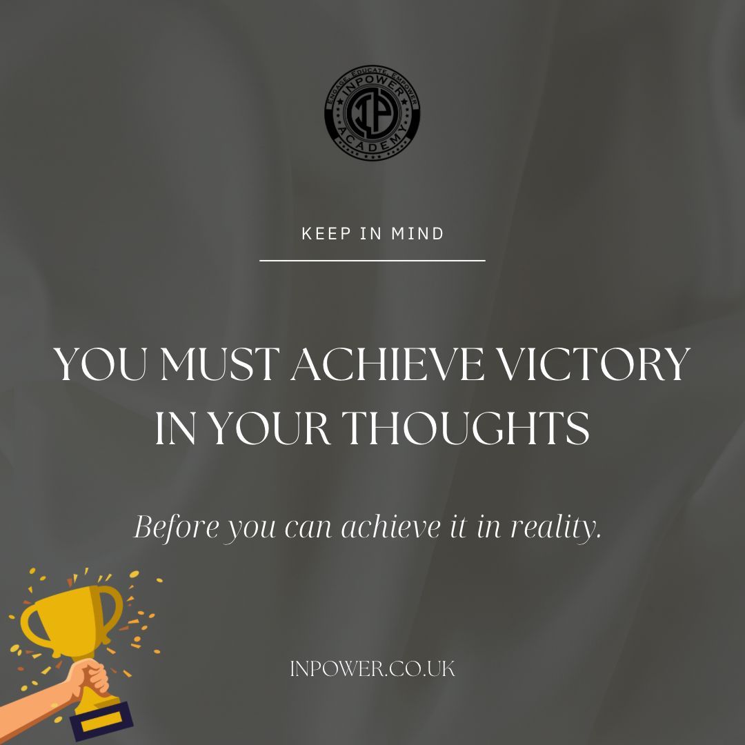 Manifestation 🧠

Having the mentality of “I am great at XYZ” and “I will do XYZ” is the key to achieving.

A negative mindset can cause you to create barriers for yourself.

Let’s be the best version of ourselves 💪

Join the InPower Movement

#Quotes #quote #inspire #manifest