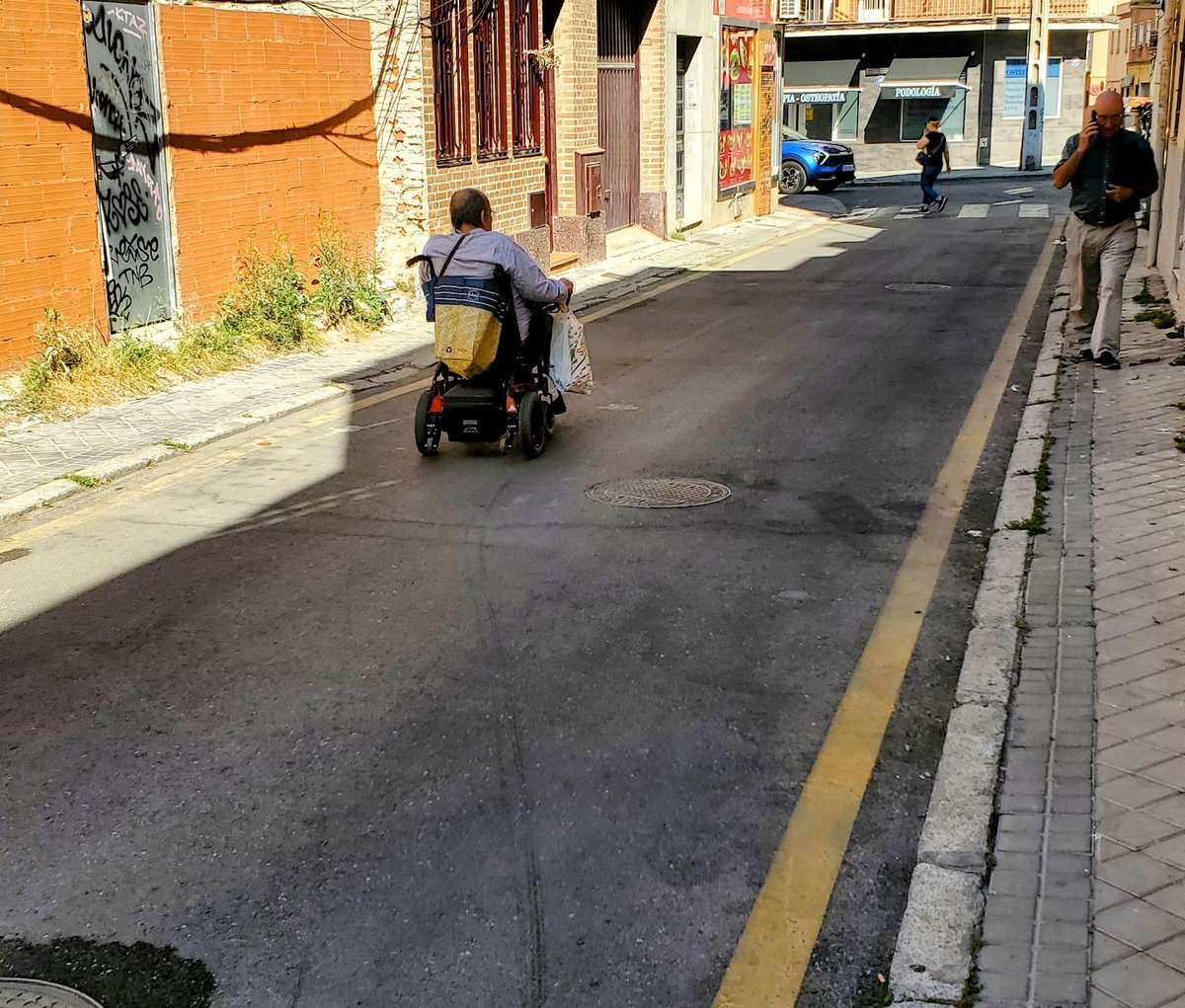 👨‍🦽 #AcerasDeMierda en Puente de Vallecas