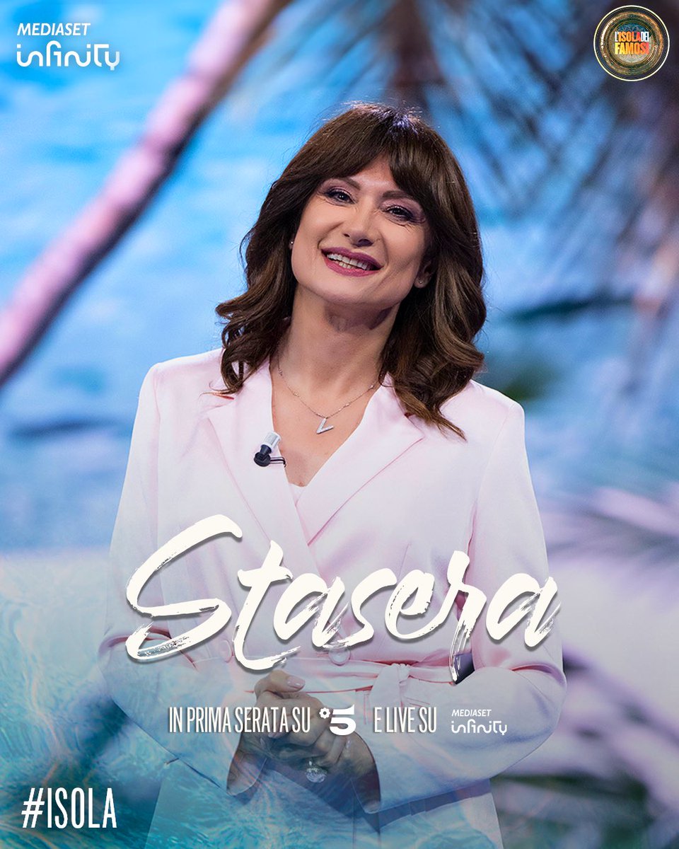 Rimandate tutti i vostri impegni!!
STASERA c’è una nuova puntata di #Isola 😍😍
@MedInfinityIT