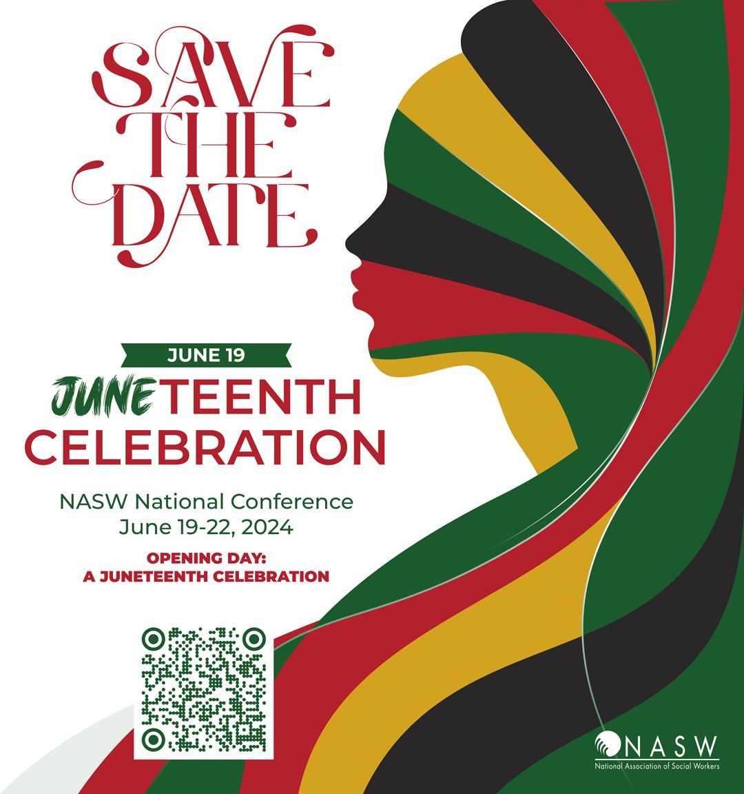 #ICYMI Join thousands of #SocialWorkers, like-minded professionals and social work thought leaders at #NASW2024, our National Conference June 19-22! This year’s conference opens on Juneteenth. Please Join our opening celebration! Register today: buff.ly/3Jc11Bd