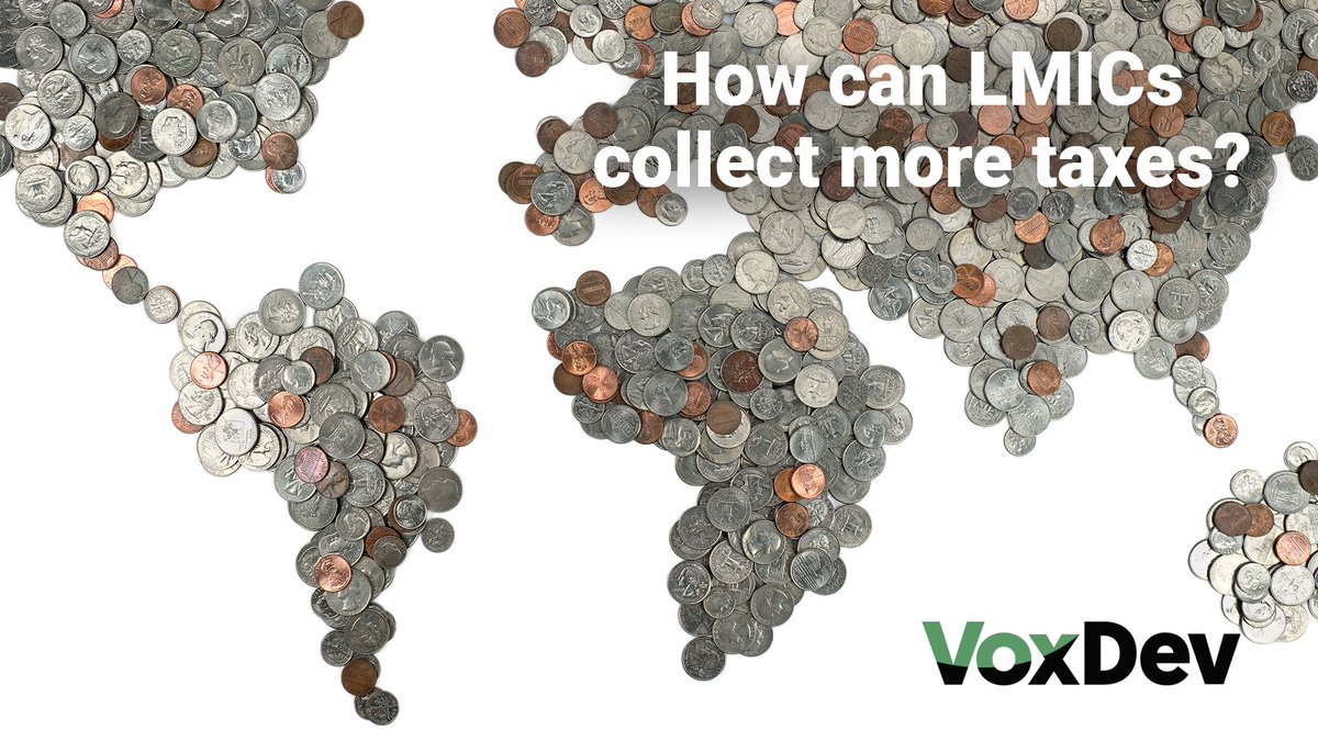 ⭐ VoxDev Talks: NEW EPISODE Today ⭐ How can LMICs collect more taxes? @oyebolaoo @wb_research tells @timsvengali @vox_dev about the roles of technology, tax agents & politics. Listen & Subscribe: podfollow.com/voxdev