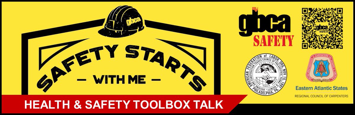 This week's Toolbox Talk, developed by GBCA, the Building Trades Council of Philadelphia, Pennsylvania & Vicinity, and the @EASCarpenters provides resources to help prevent suicide. 

#BuildingOurFuture ow.ly/ipAs50RYHlc