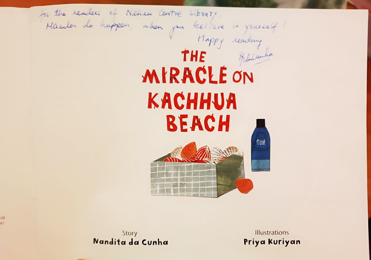 NehruCenLib's tweet image. Let's Read Together @ Nehru Centre Library

Day 3 of the Summer Book Reading Club had the lovely Nandita da Cunha talk about her book The Miracle on Kachhua Beach. 

We also did a drawing activity at the end of the talk.

#AfrozShah #VersovaBeach #MiracleBookSeries #beachcleaning
