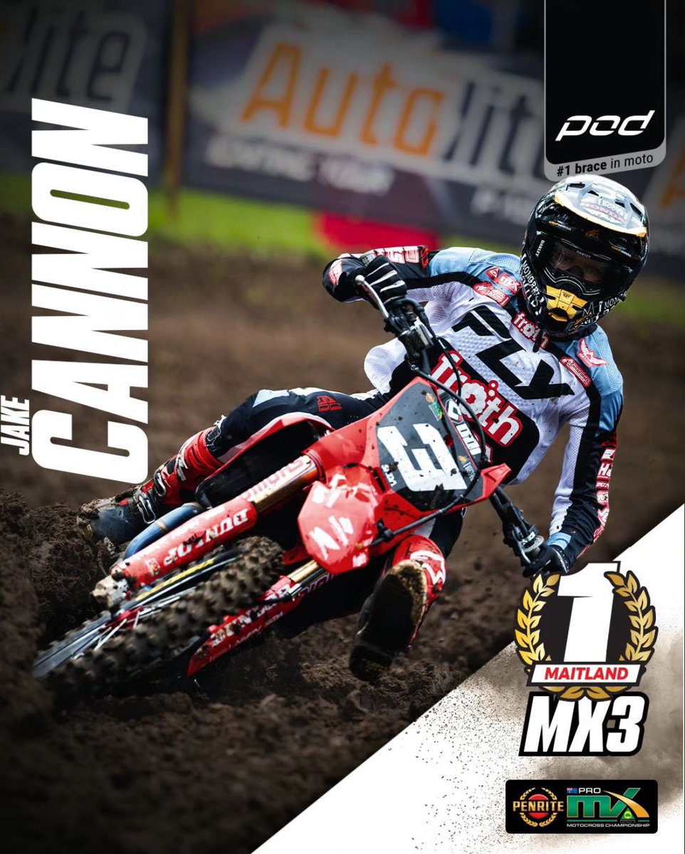 🏆 We can always count on the marketing team at Pod to create next-level social media campaigns utilising our content from race weekends, effectively leveraging results achieved by their athletes in the Australian ProMX Championship. #ForemostMedia #FMST #ProtectedByPod #ProMX