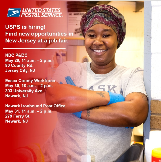 b.link/applyforajobat… #NewJerseyJobs #jobfair #joinourteam #USPS #USPSCareers #NowHiring #Jobs #JobSearch #Job #JobHunt #JobOpening #Hiring #Careers #Employment #opentowork #career #work #sharethispost #USPSEmployee #USPSEmployee bit.ly/4aGCEXq