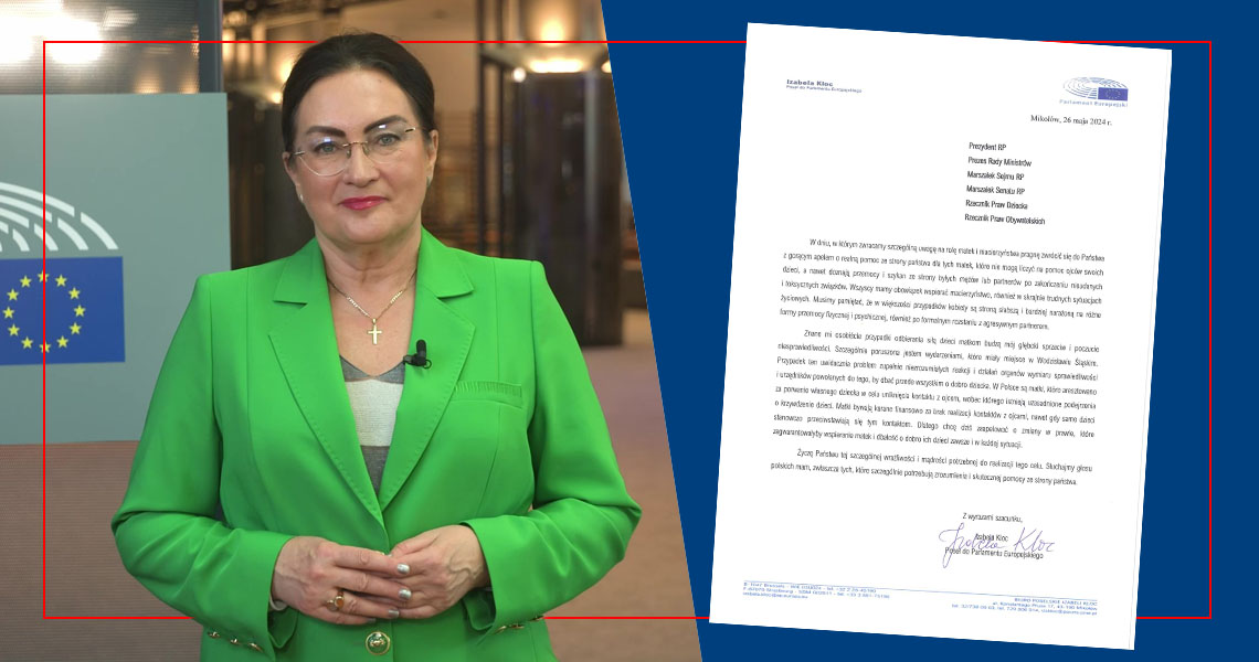 ❗️ Matki zasługują na pełne wsparcie ze strony państwa
Do najważniejszych osób w państwie skierowałam list otwarty z apelem o  zmiany w prawie, które zagwarantowałyby wspieranie matek i dbałość o  dobro ich dzieci,  zawsze i w każdej sytuacji.
👉więcej: izabelakloc.pl/2024/05/29/mat…