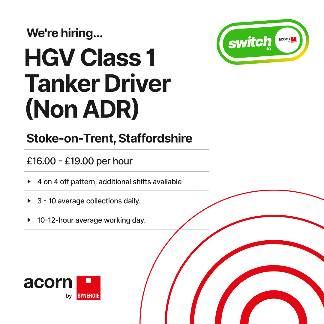 Acorn by Synergie - Driving Jobs tweet media