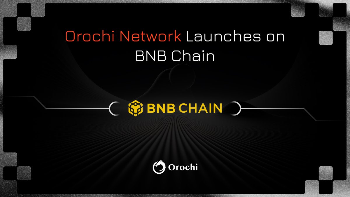 Orochi Network Now Integrated on BNB Chain! @BNBCHAIN 🔶◼️ Excited to  announce our integration with @BNBCHAIN! Built on their high-performance  infrastructure, Orochi Network is here to tackle critical Web3 data  challenges. What